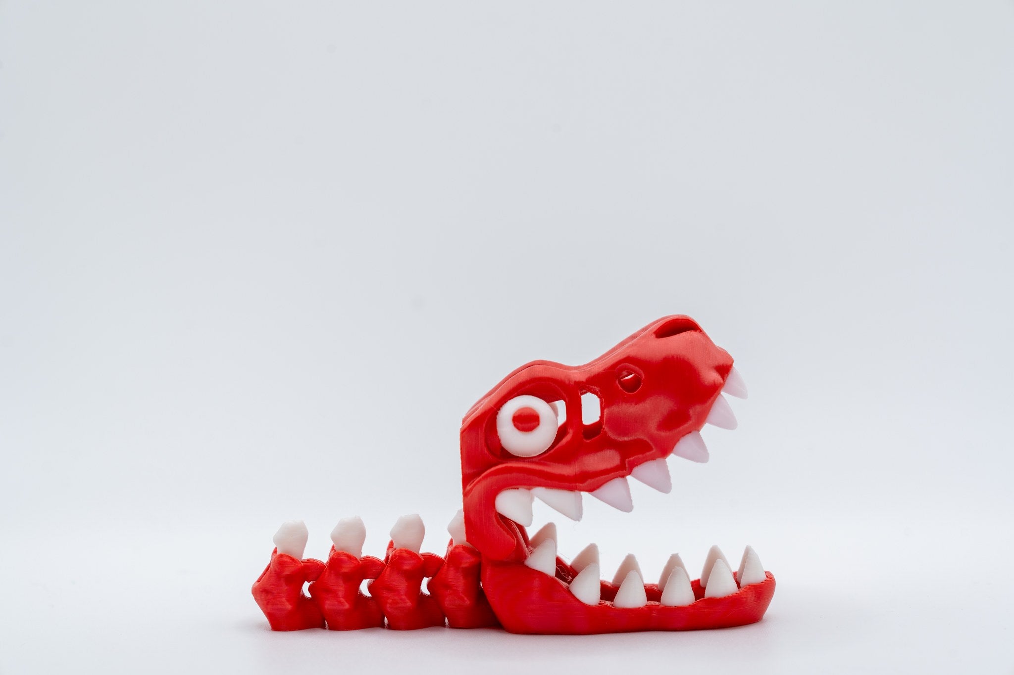 T-Rex Keychain 3D Printed Fidget | Mini Articulated Flexi Dinosaur Keychain | Dino Bag Charm | Gift