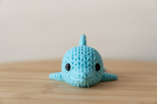 Articulated Dolphin 3D Printed Fidget Toy | Flexi Dolphin Ocean Desk Toy | Sea Animal Gift | Sensory Stress Relief