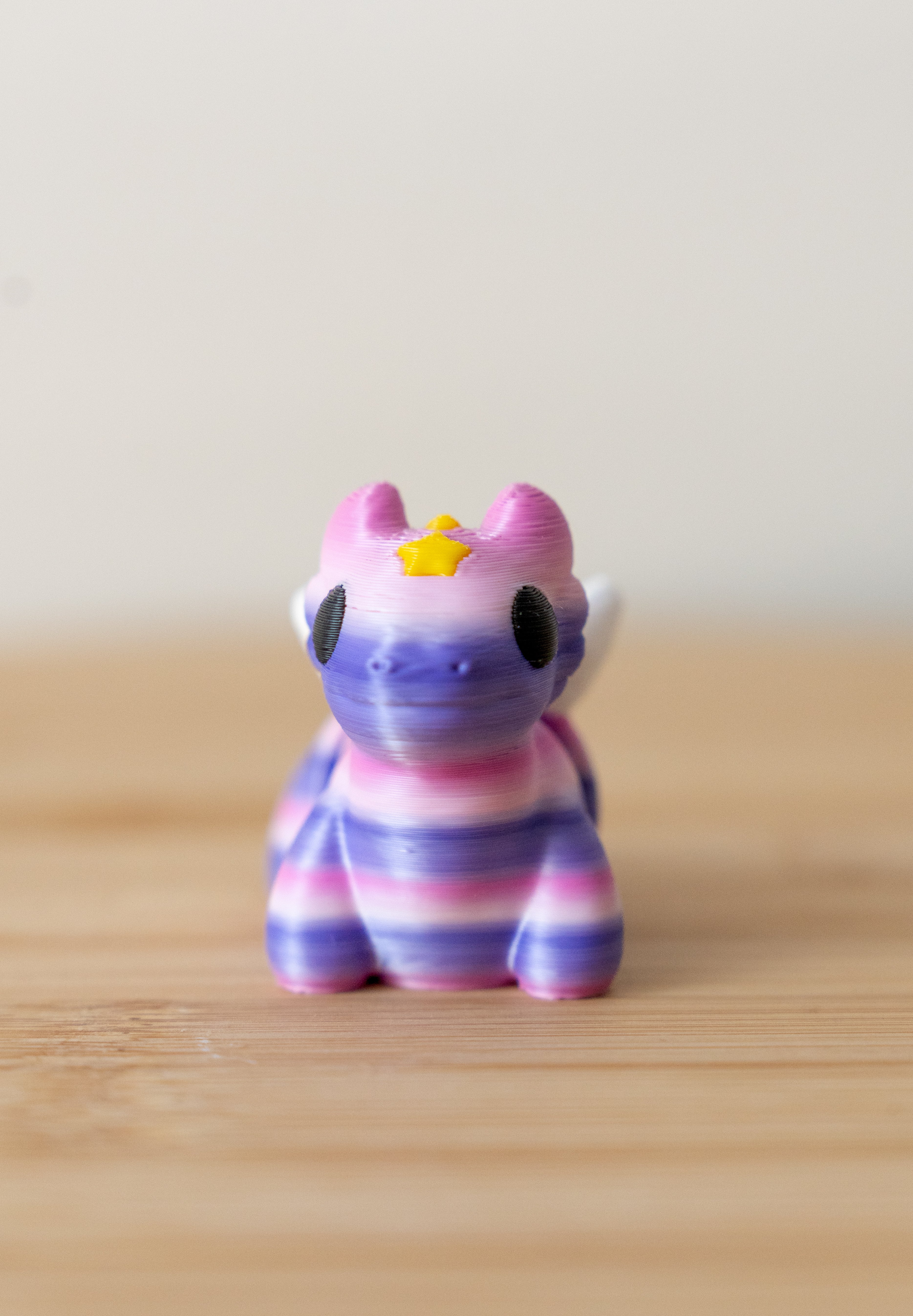 Baby Dragon 3D Printed Fidget Toy | Flexi Winged Dragon | Cute Fantasy Desk Toy | Dragon Lover Gift | Sensory