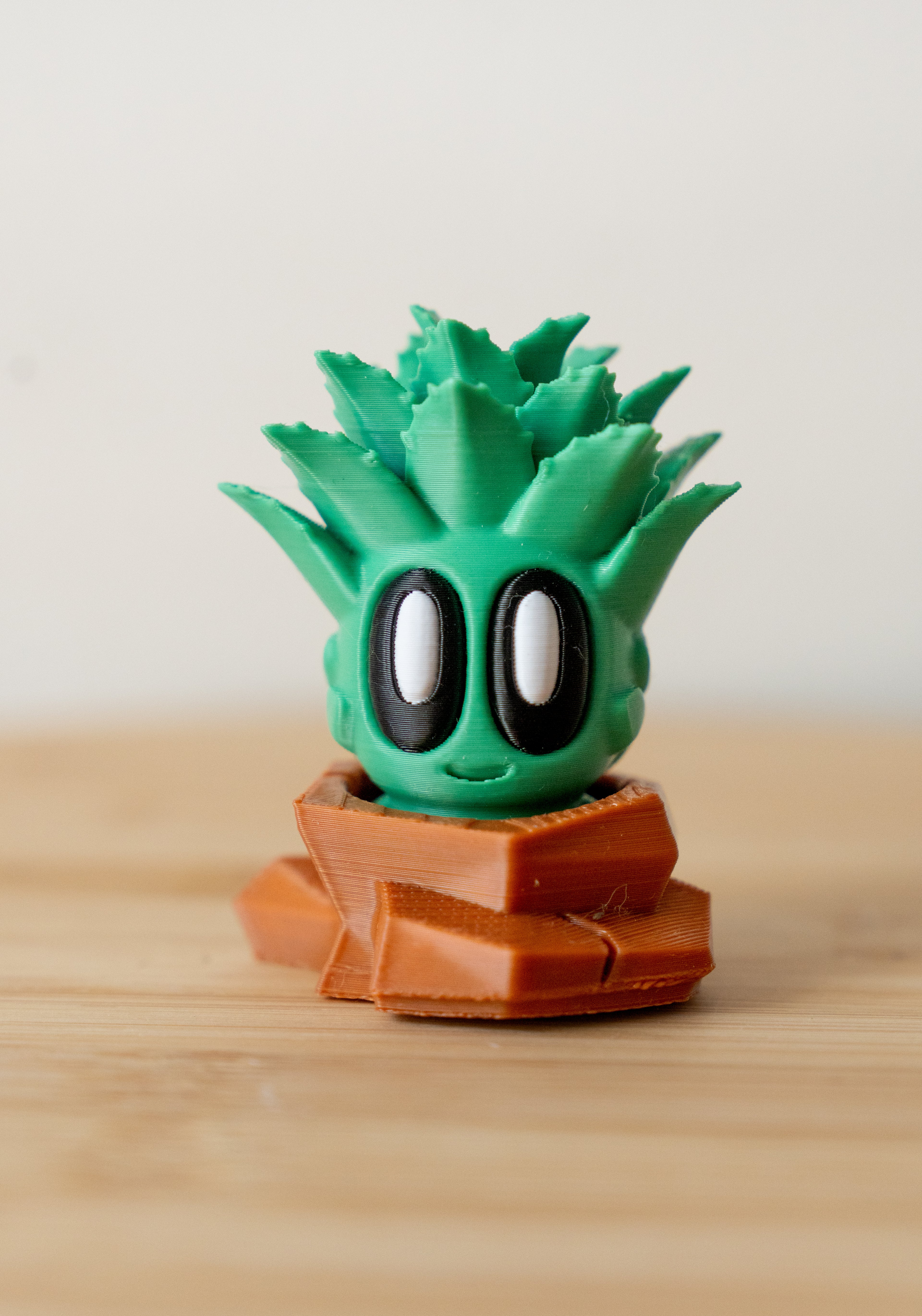Aloe Succulent Buddy 3D Printed Fidget | Kawaii Plant in Pot Desk Toy | Cute Sensory Gift | Plant Lover Gift