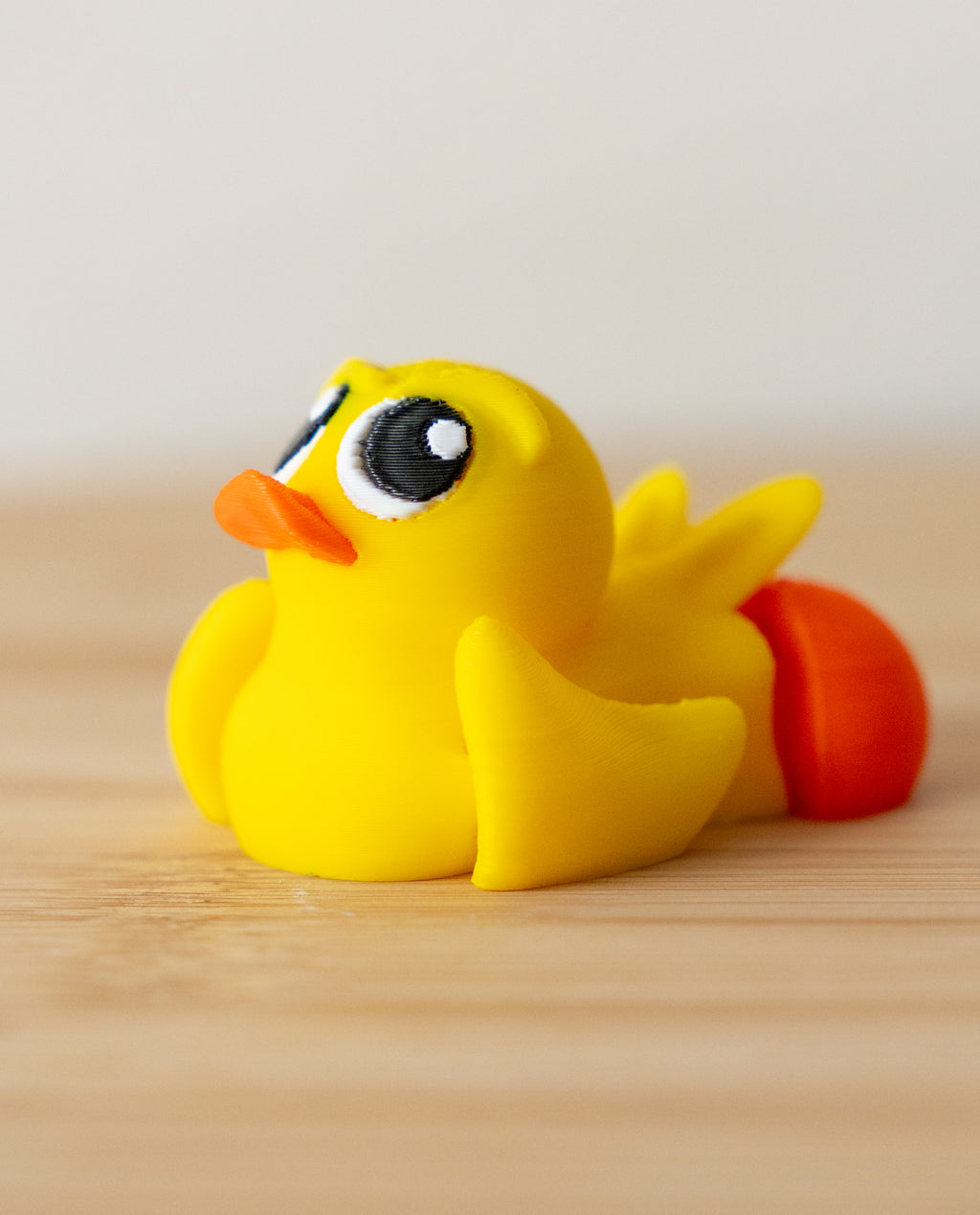 Duck 3D Printed Fidget Toy | Cute Kawaii Duckling Desk Toy | Rubber Duck Gift | Sensory Stress Relief