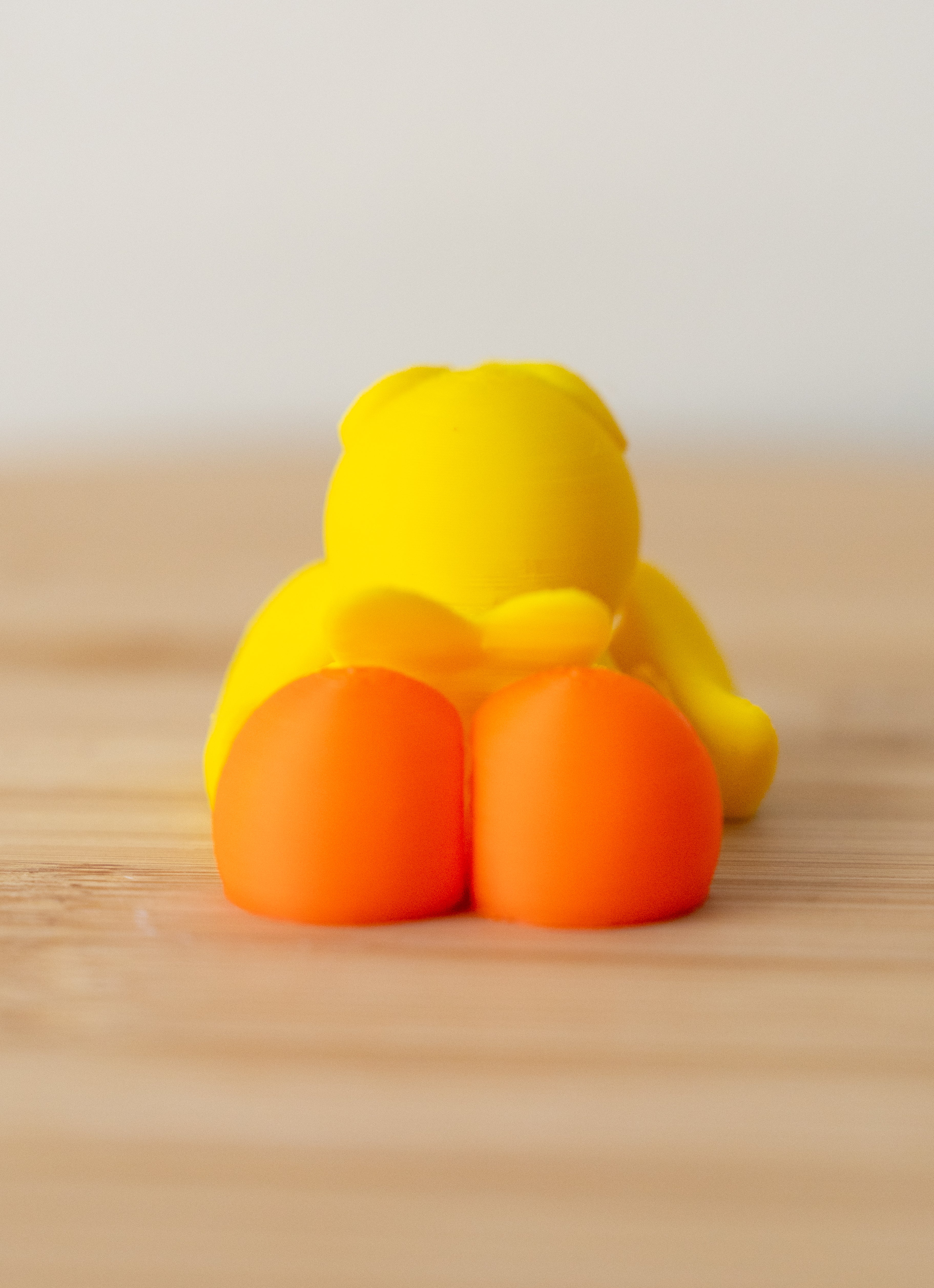 Duck 3D Printed Fidget Toy | Cute Kawaii Duckling Desk Toy | Rubber Duck Gift | Sensory Stress Relief